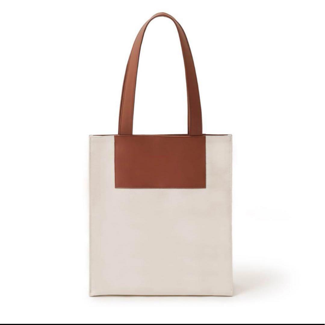 ミュージシャン TheGazettE CANVAS LEATHER TOTE / BROWN