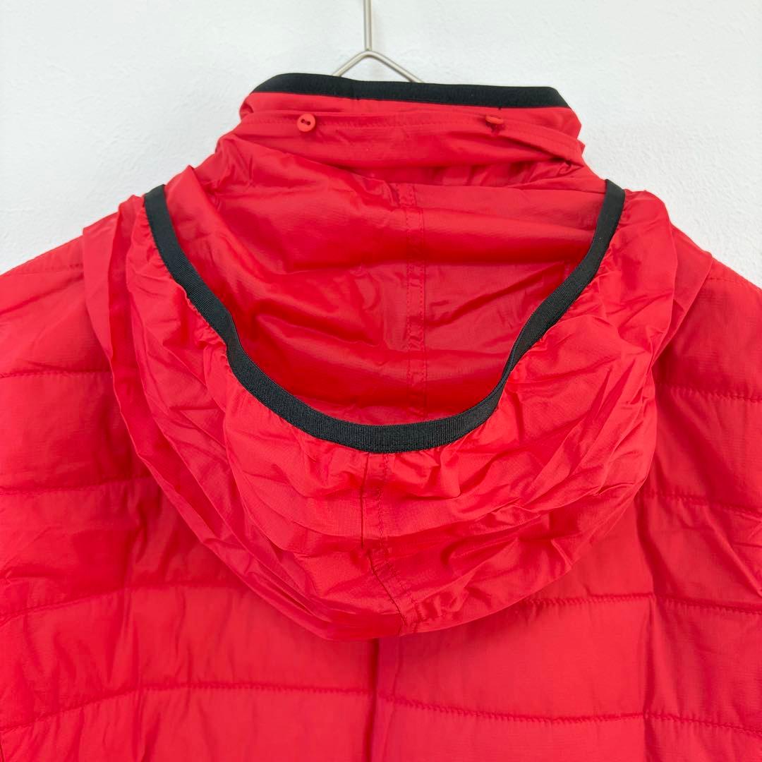 美品！ランバンスポール38 フード付キルティング中綿　裏地蓄熱保存ワンピース