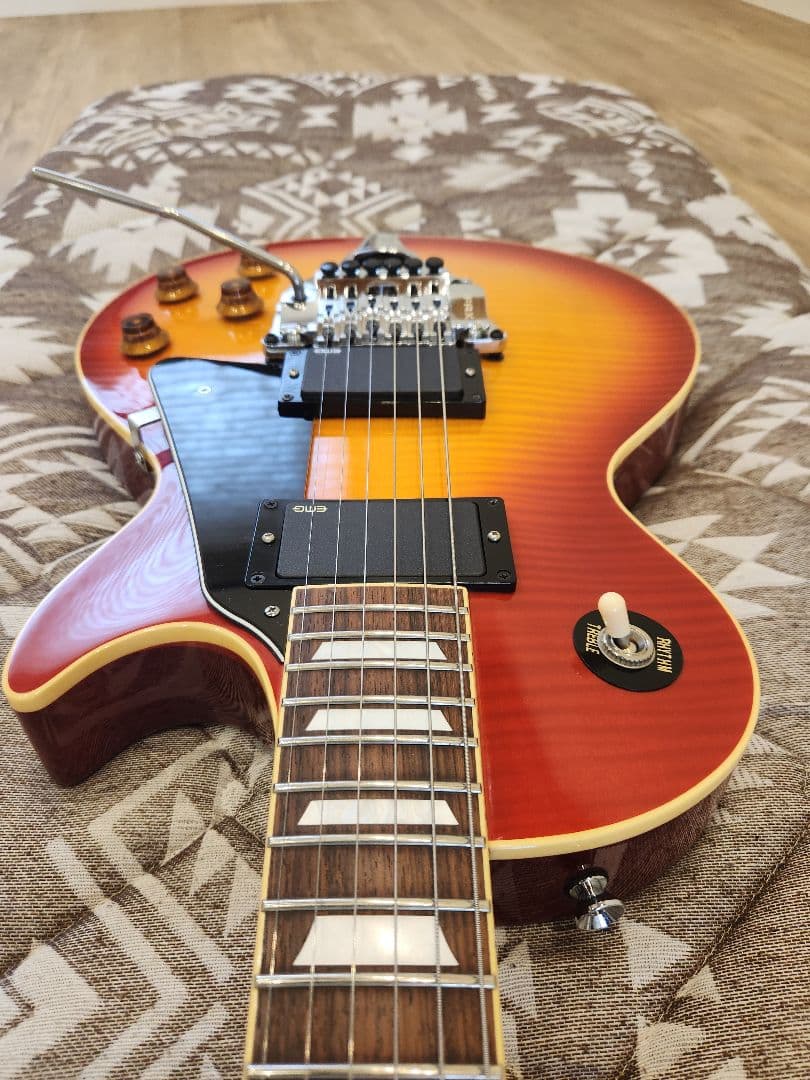 バーニー LP改 フロイドローズFRX EMG 日本製 最終値下げ