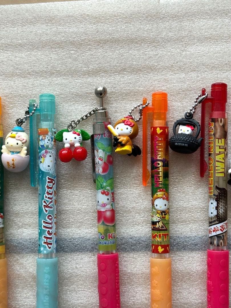 ご当地限定キティシャープペンシル　32本セット