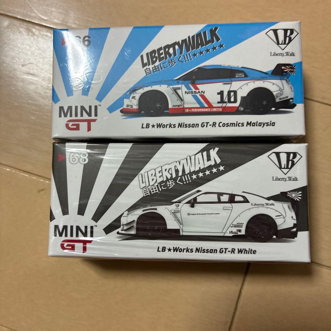 mini gt Liberty Walk Nissan GT-R 2台セット