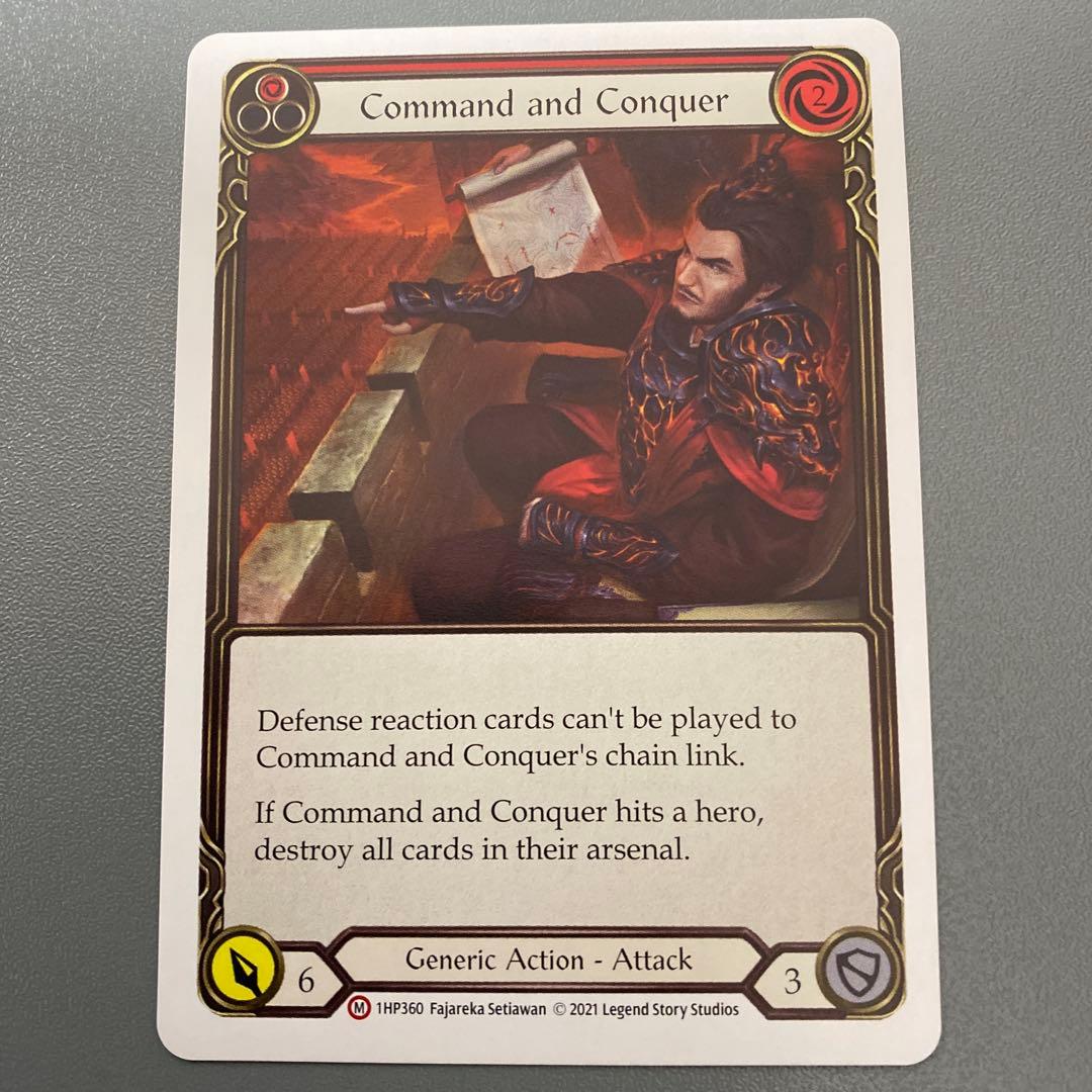 【追跡あり/匿名配送】Command and Conquer