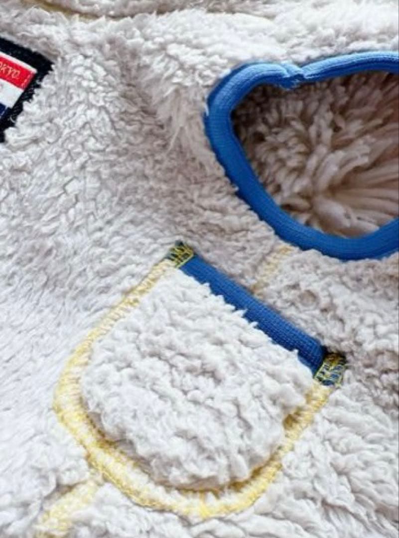 希少❣️残り1点❣️サロン限定 ❣️美品！アトリエシジ ボアパーカーベスト2ハーフ②