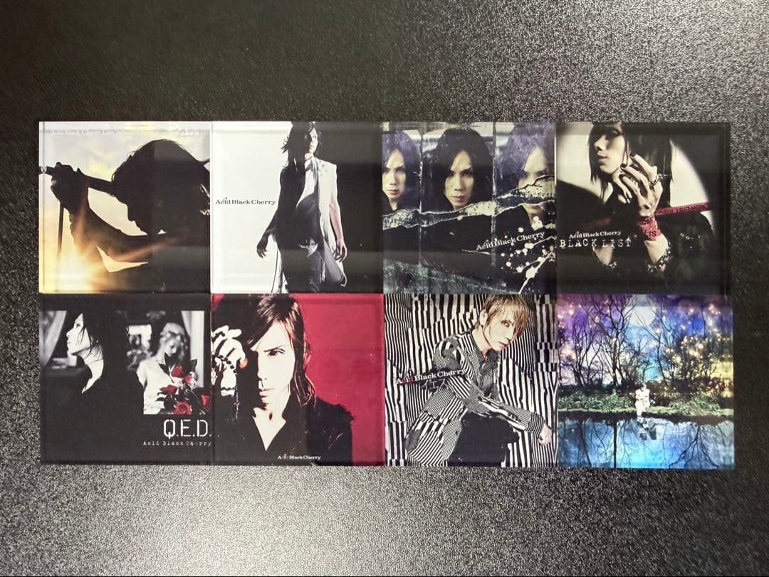 夕*菜様 Acid Black Cherry ランダムアクリルマグネットA,B