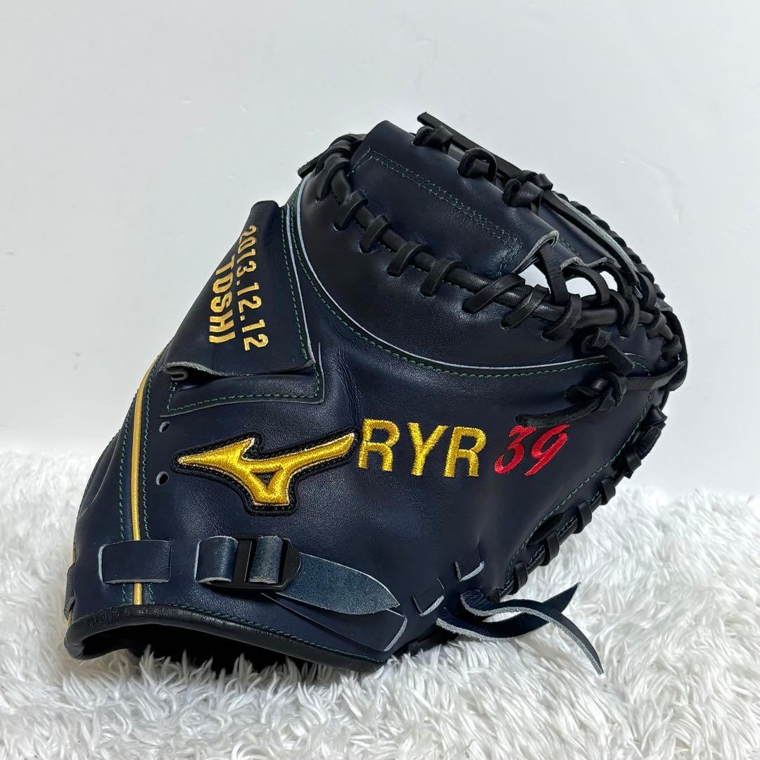 【極美品】 ミズノプロ 硬式 キャッチーミット プロ支給品 捕手