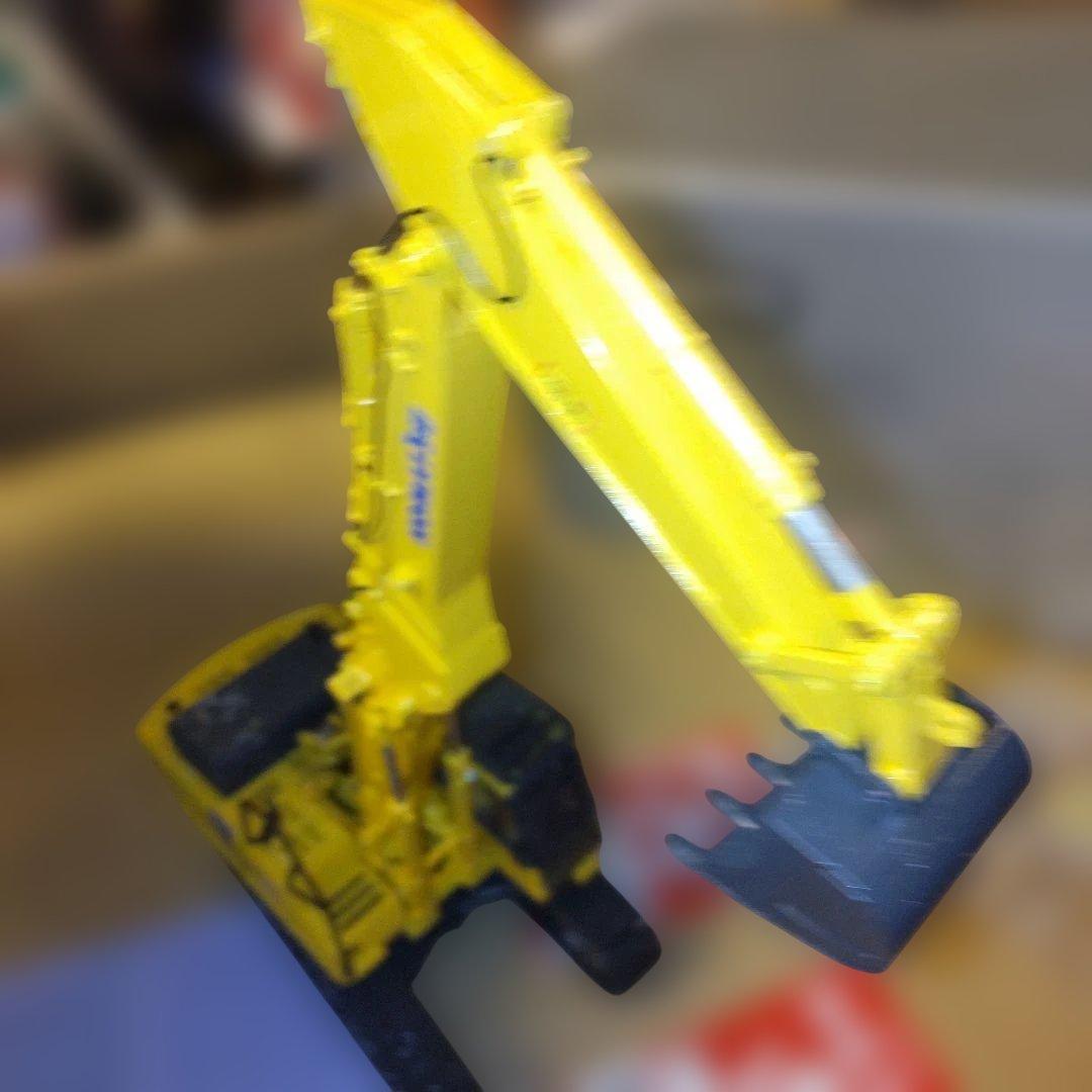 コマツ建機PC450 LCD ツーピースブーム仕様機重機　1/50