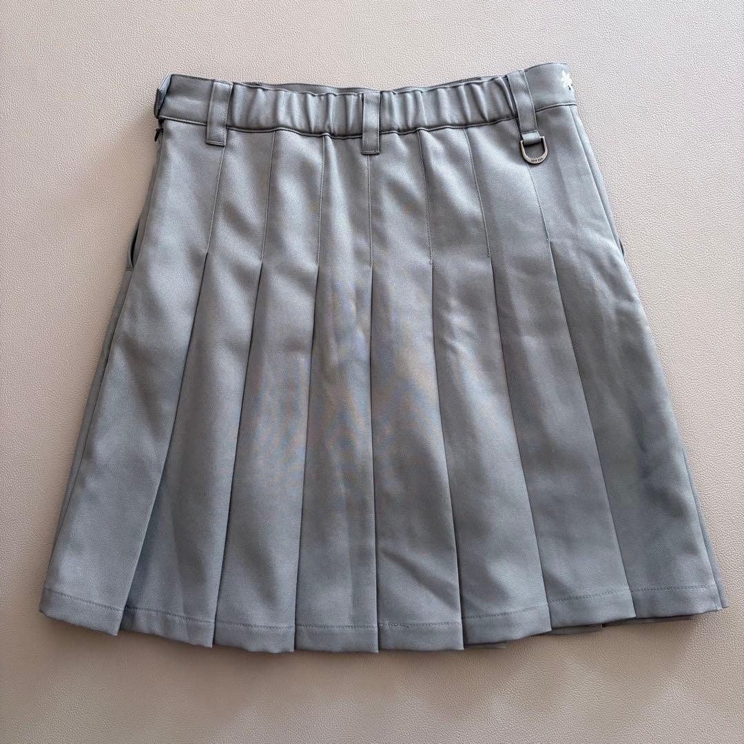 【NEW ERA】 ニューエラ ゴルフ 紺野ゆりコラボ スカート グレー L
