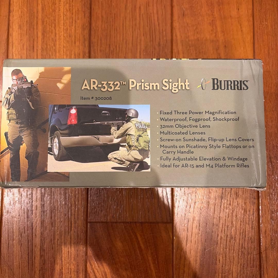 Burris AR-332 プリズムサイト実物