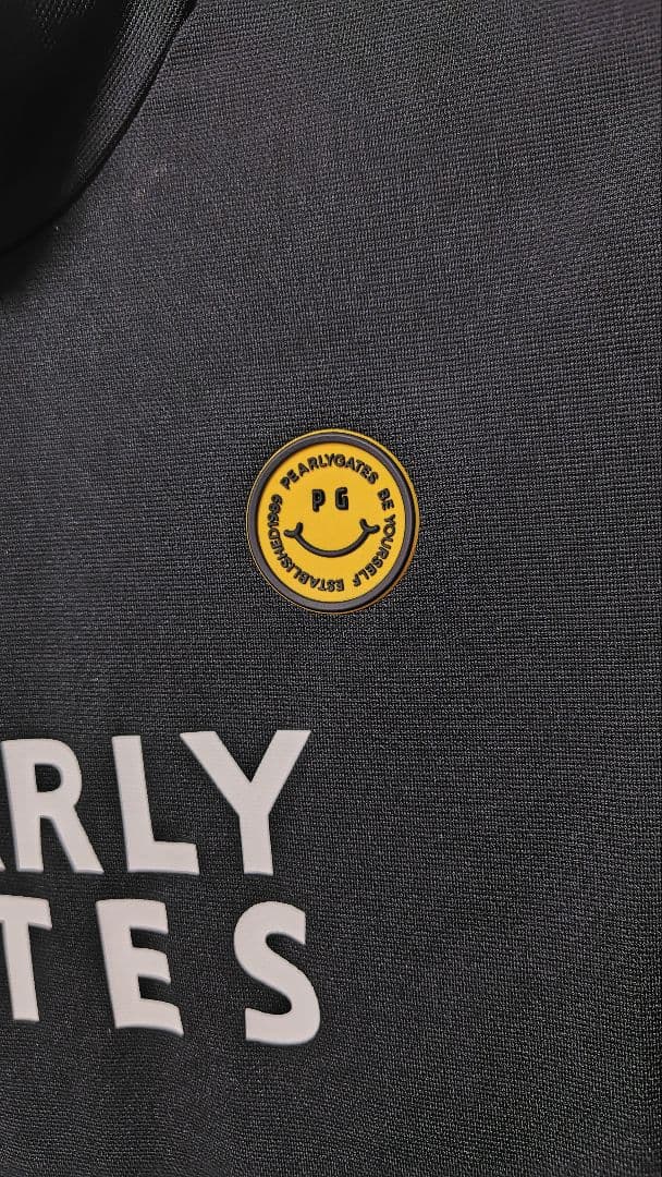 パーリーゲイツレディースモックネック半袖カットソー ネイビー サイズ1