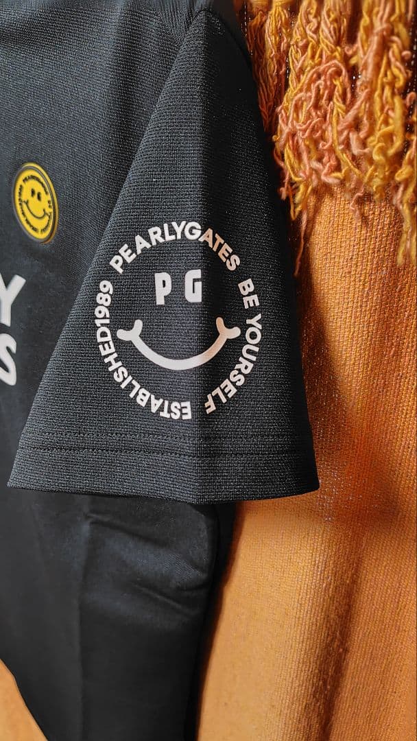 パーリーゲイツレディースモックネック半袖カットソー ネイビー サイズ1