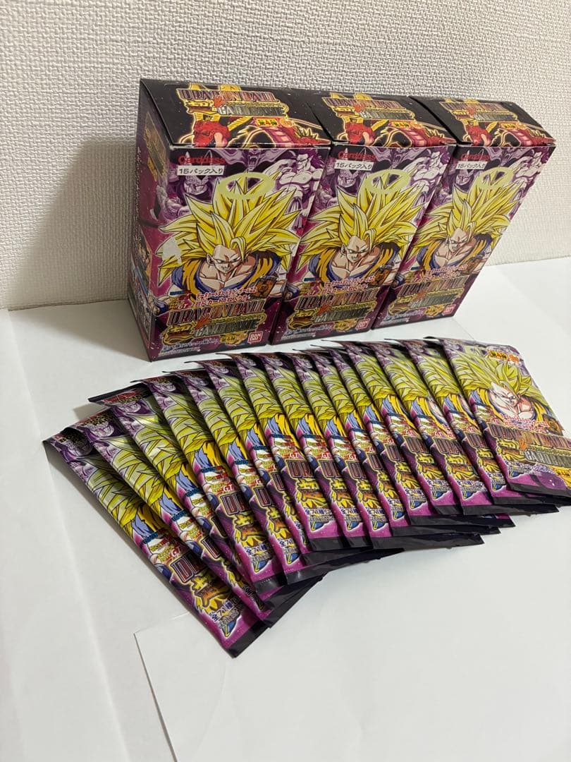 ドラゴンボールカードゲーム15パックのみ発送【BOX、空箱、ケース発送しません】