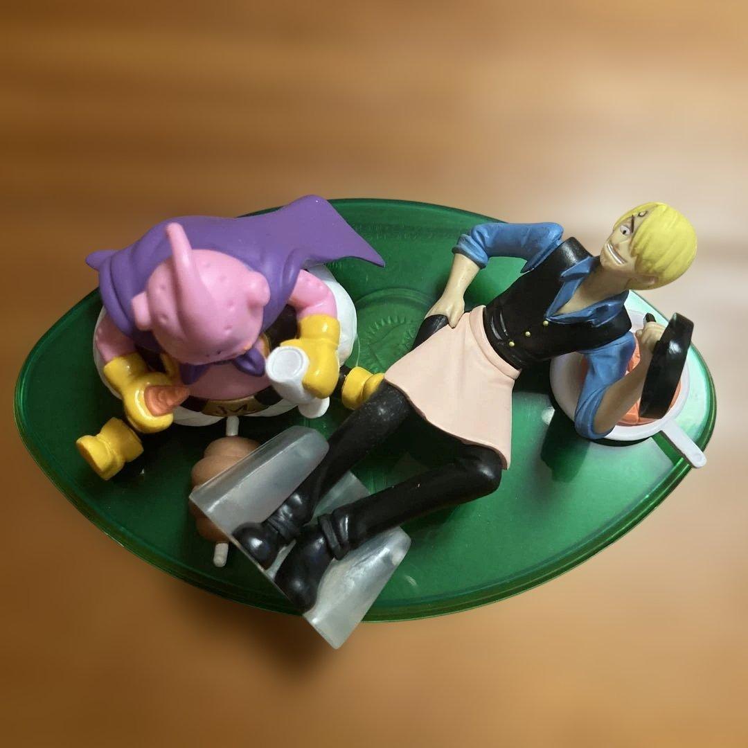 ジャンプ40th ドラゴンボール✖️ワンピースコラボ フィギュアセット　8個