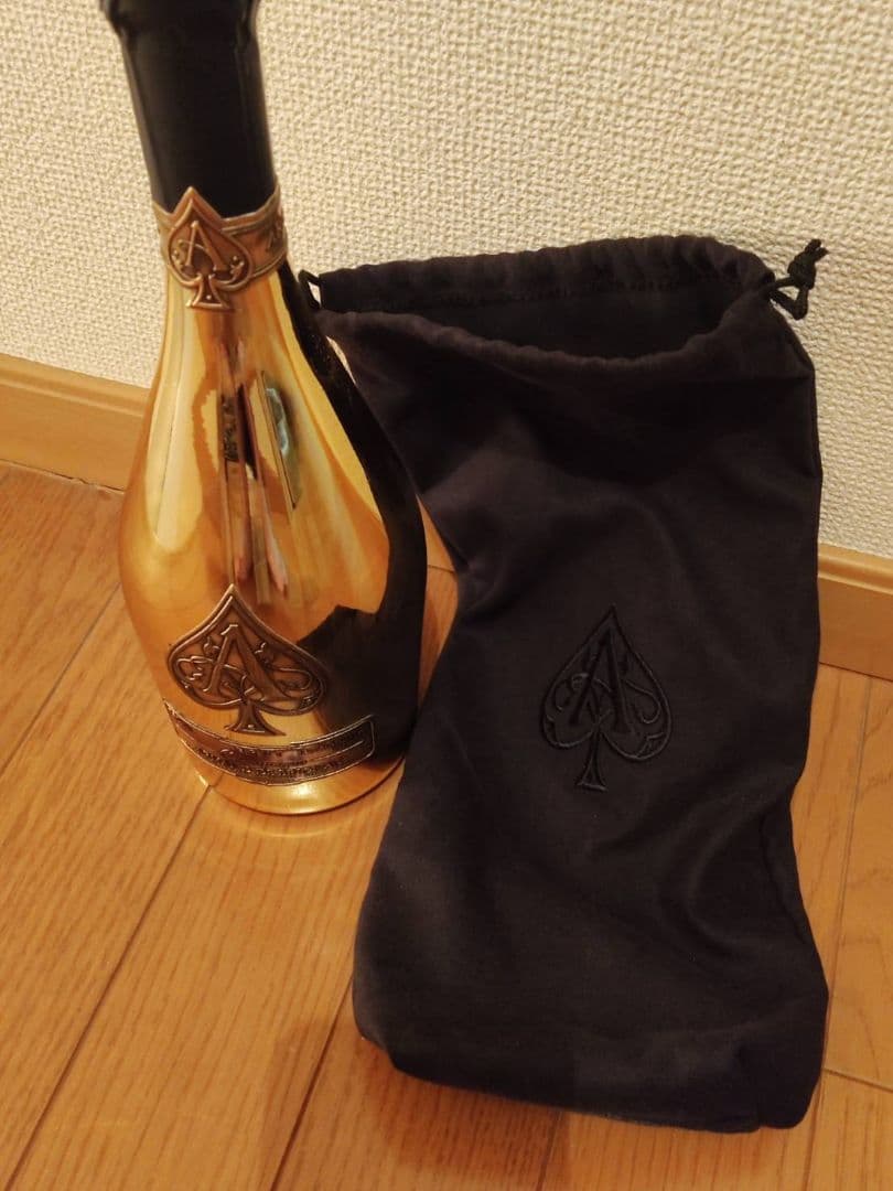 未開栓アルマンドゴールド2本セット専用袋付き