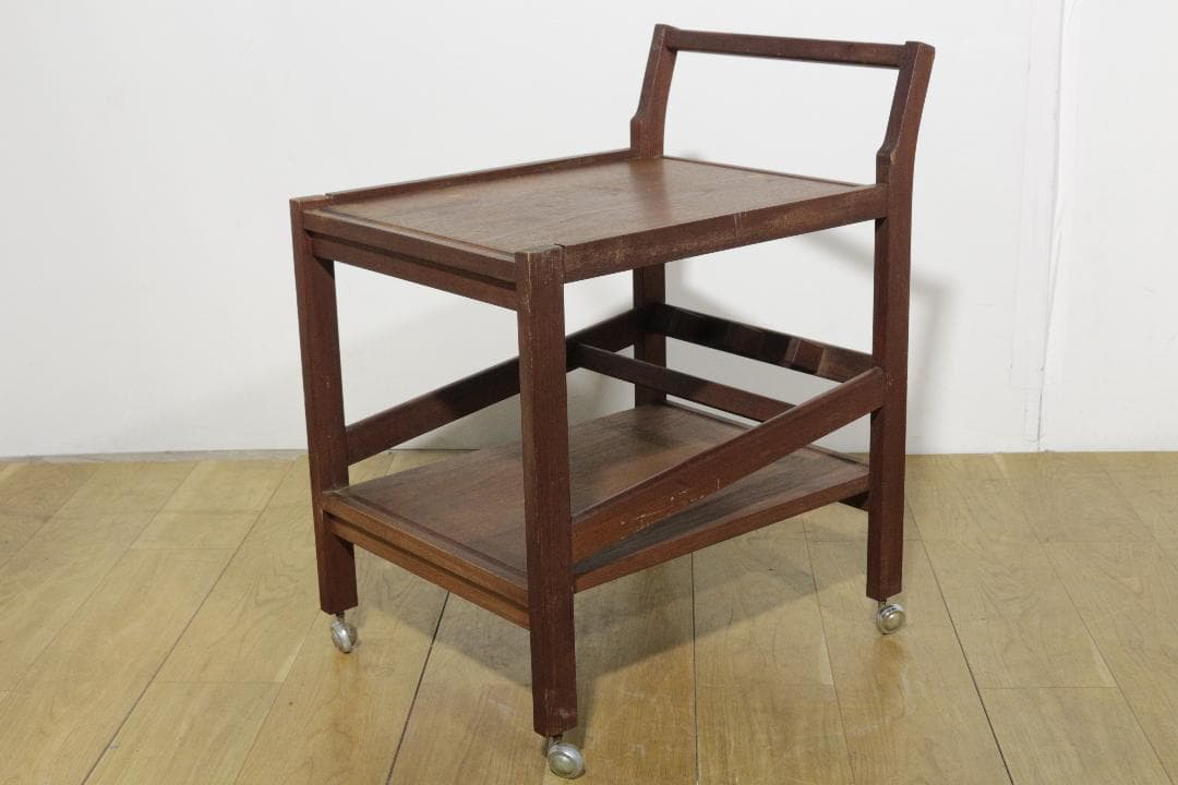 ヴィンテージ家具★キッチンワゴン★チーク材★ジャパンヴィンテージ★木製家具★