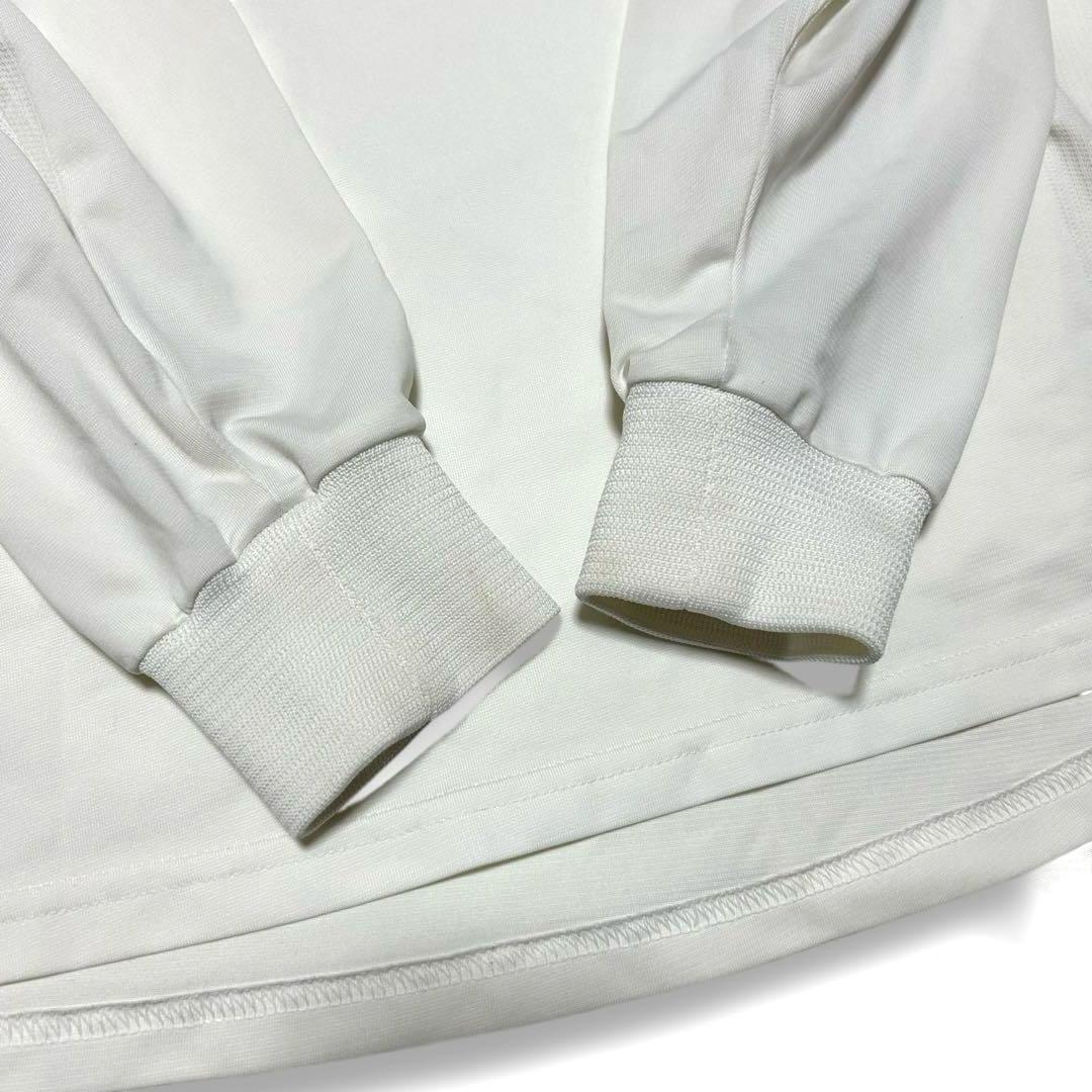 アディダス レアルマドリード 長袖 ユニフォーム ホワイト XL 刺繍