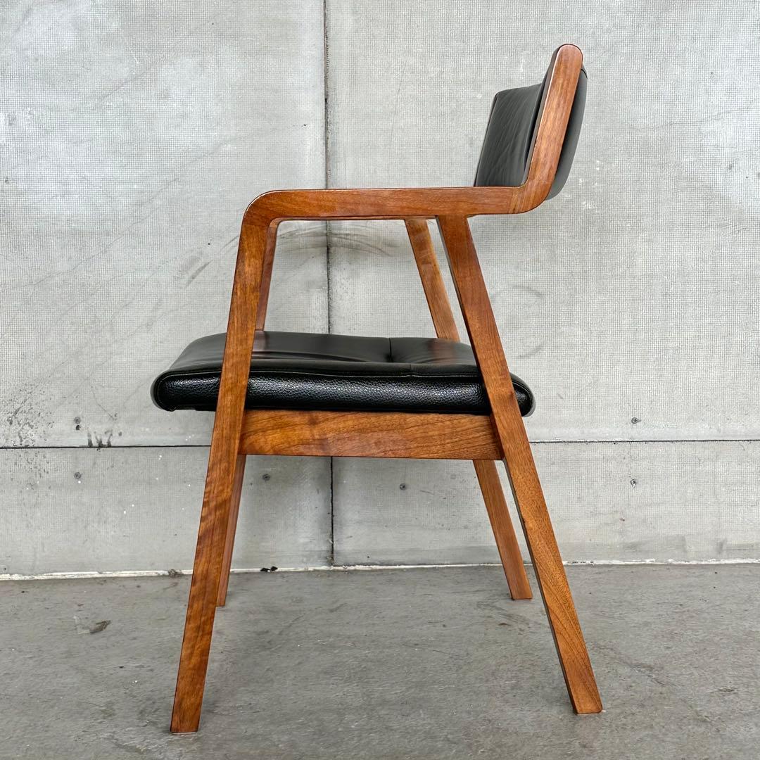 ✦ 廃盤モデル✦シギヤマ家具 CITY LD CHAIR 岩倉榮利デザイン 本革