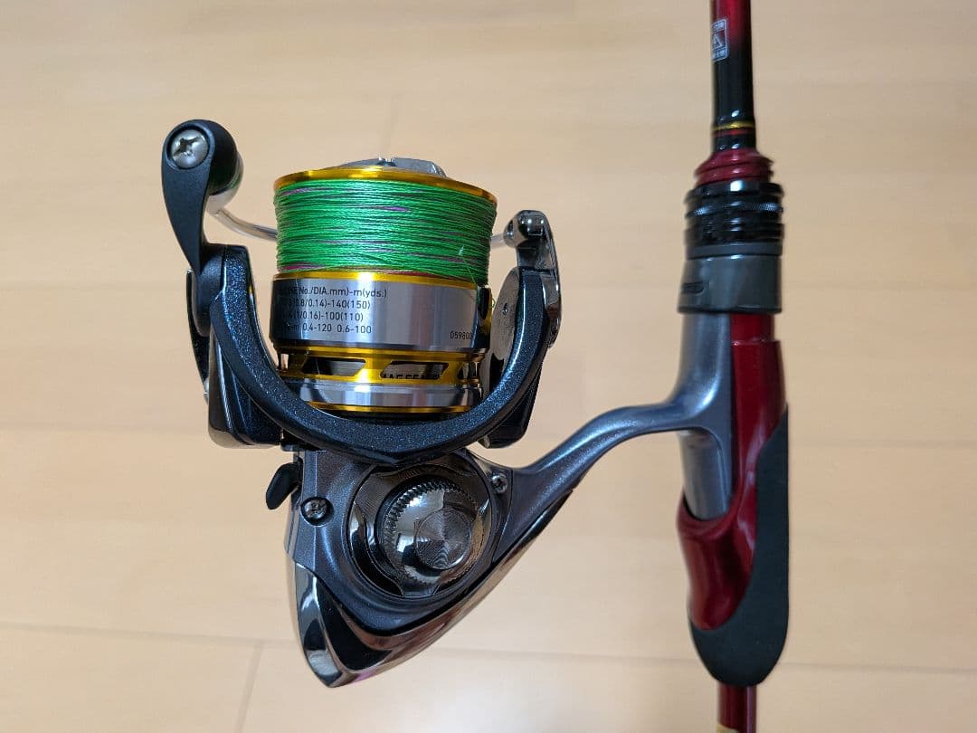 ワダヒカリ　メバリング　ロッド　リール　ダイワ　月下美人　エクセラー　本体