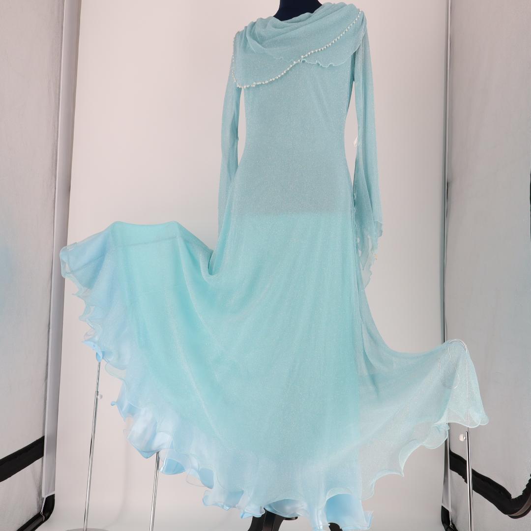 【美品 社交ダンス衣装】prima boutique プリマブティック ドレス