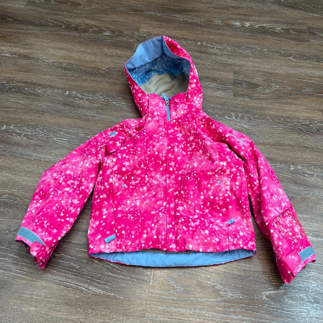 デサント　美品　　セットアップ　上下　スキーウェア　130 女の子