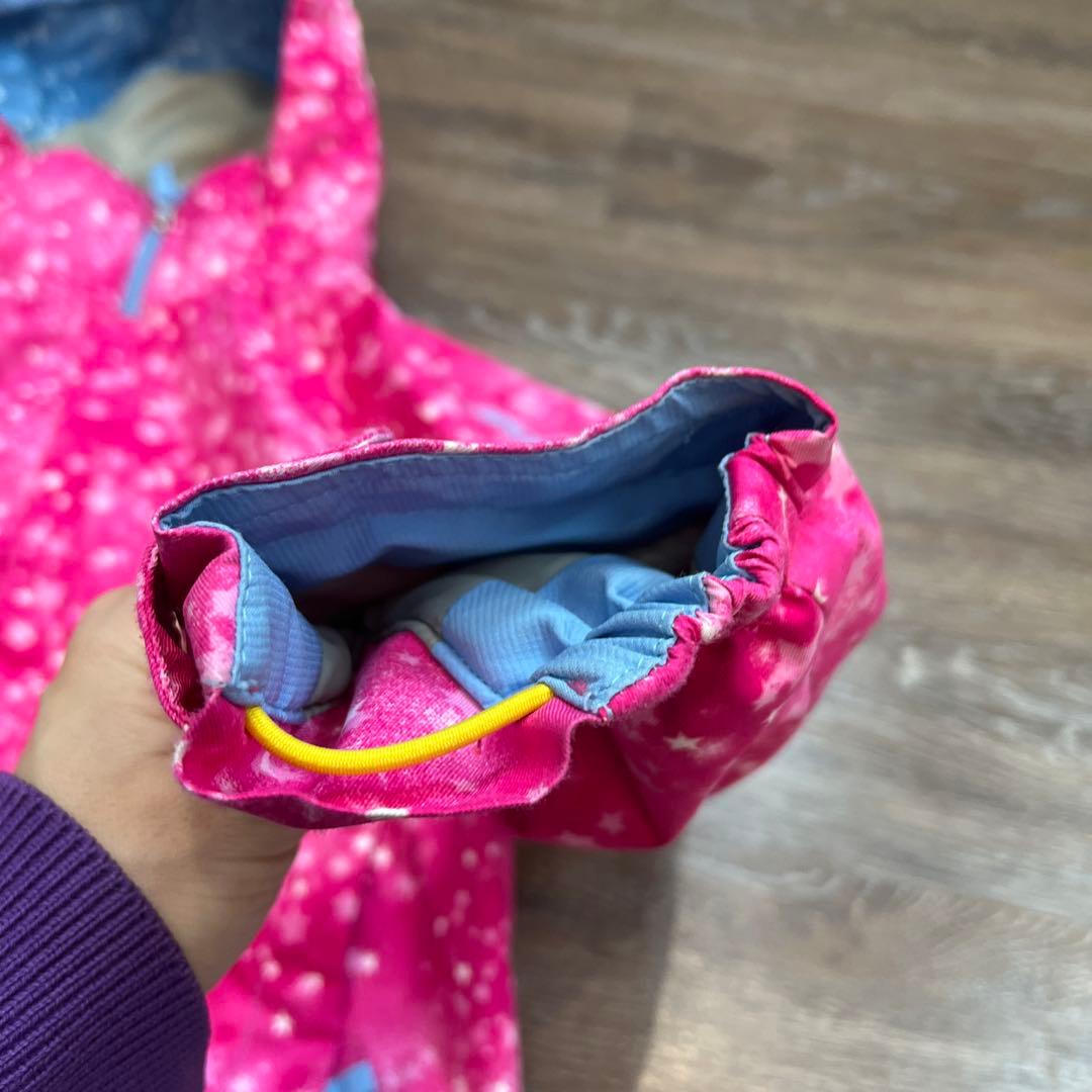 デサント　美品　　セットアップ　上下　スキーウェア　130 女の子