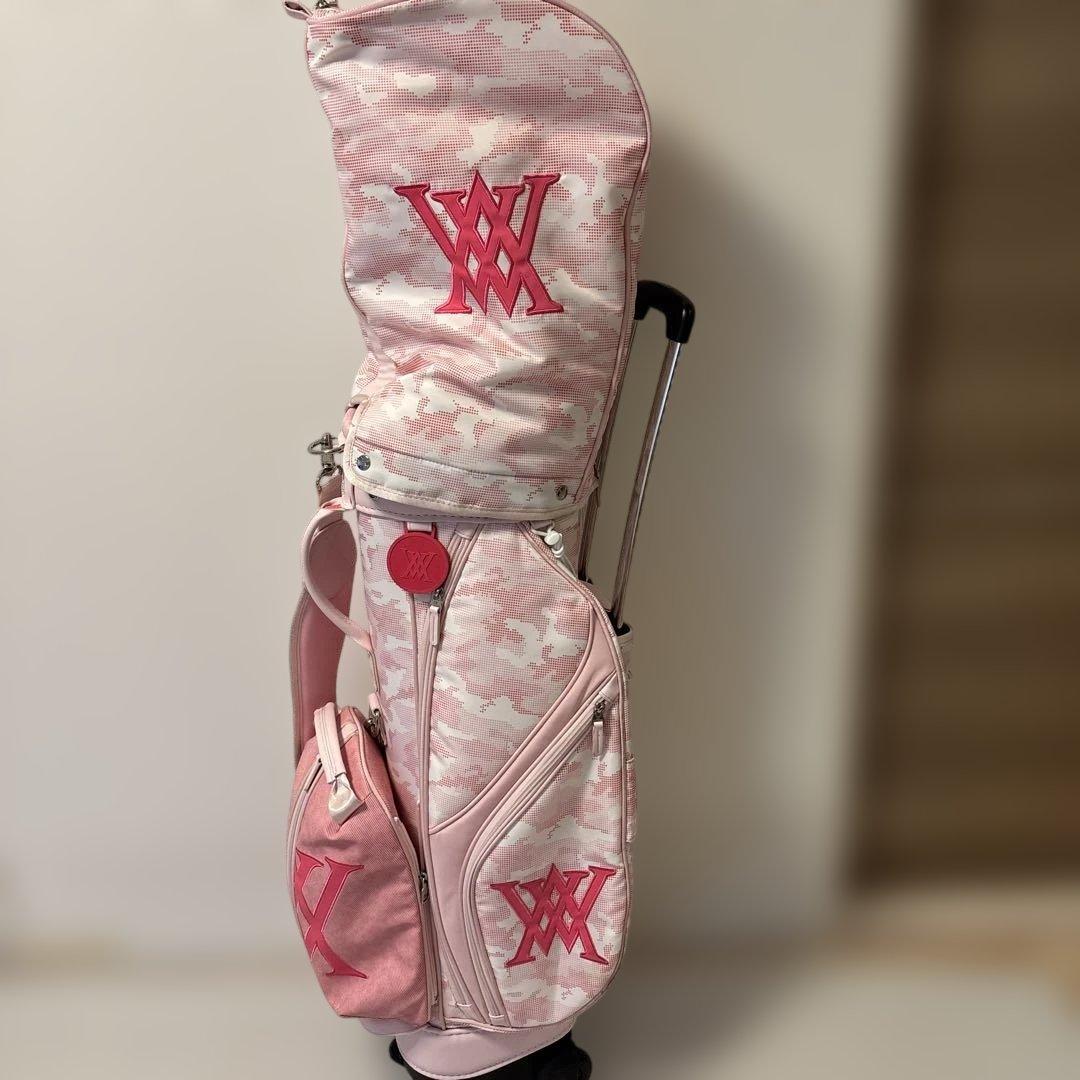 アニューゴルフニューブロッサム キャスター付き キャディバッグ