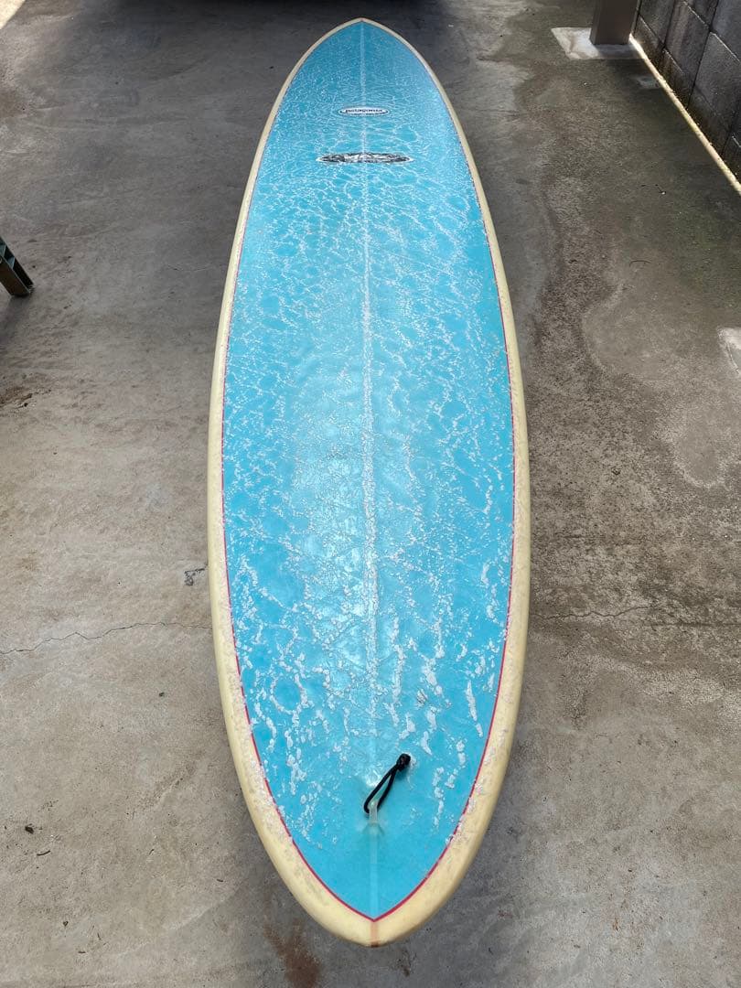 YASサーフボード　7.7f ミッドレングス　鈴木康弘　モス　ウェーブライオン
