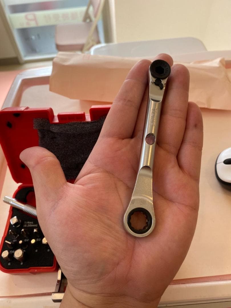 Aトネ(TONE) ソケットレンチビットセット MIX21620P ビット差込