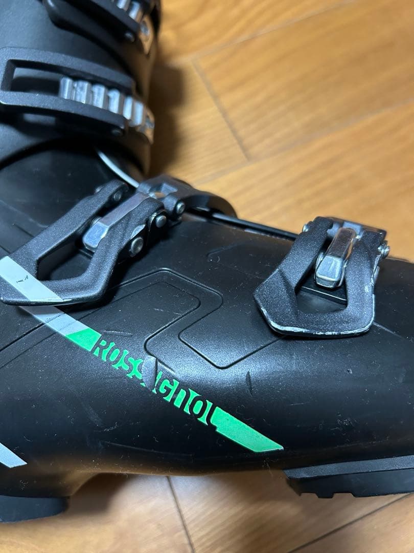 ロシニョールROSSIGNOL スキーブーツ Speed80 黒/緑26.5cm