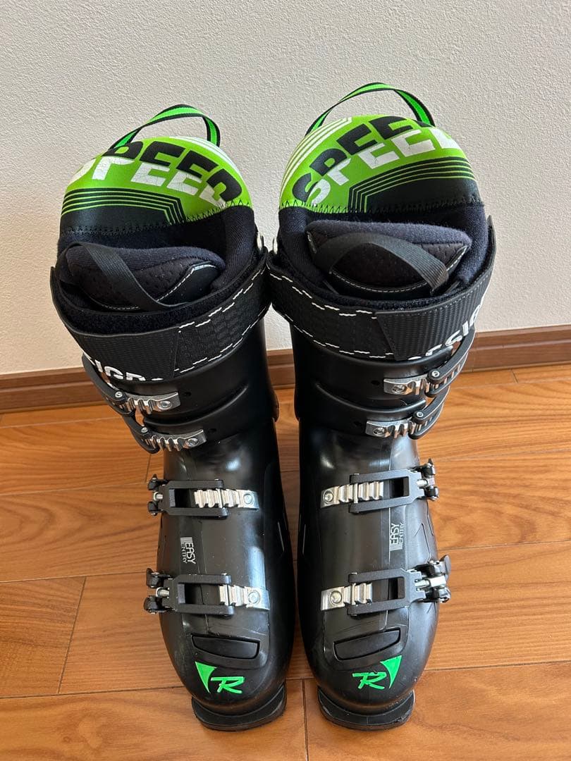 ロシニョールROSSIGNOL スキーブーツ Speed80 黒/緑26.5cm