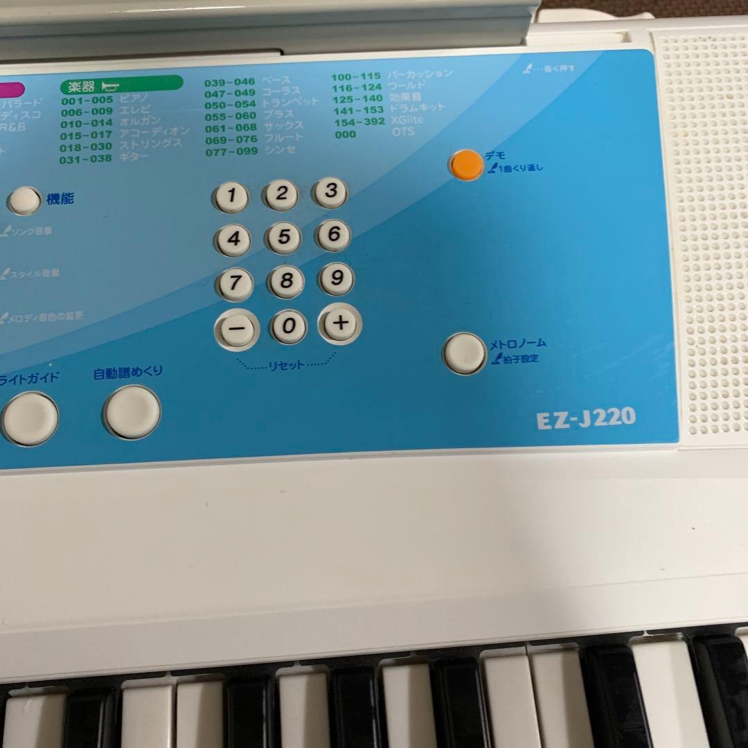 ヤマハ 電子キーボード PORTATONE EZ-J220