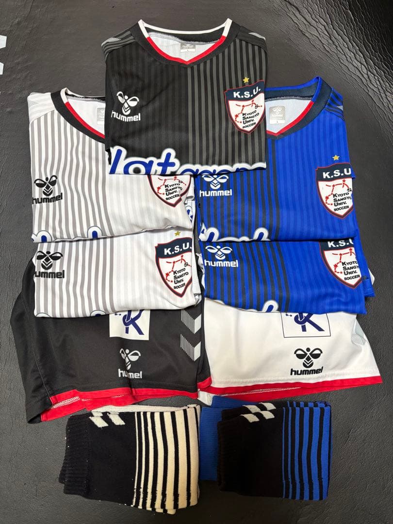 京都産業大学サッカー部　2024年度ユニフォームセット