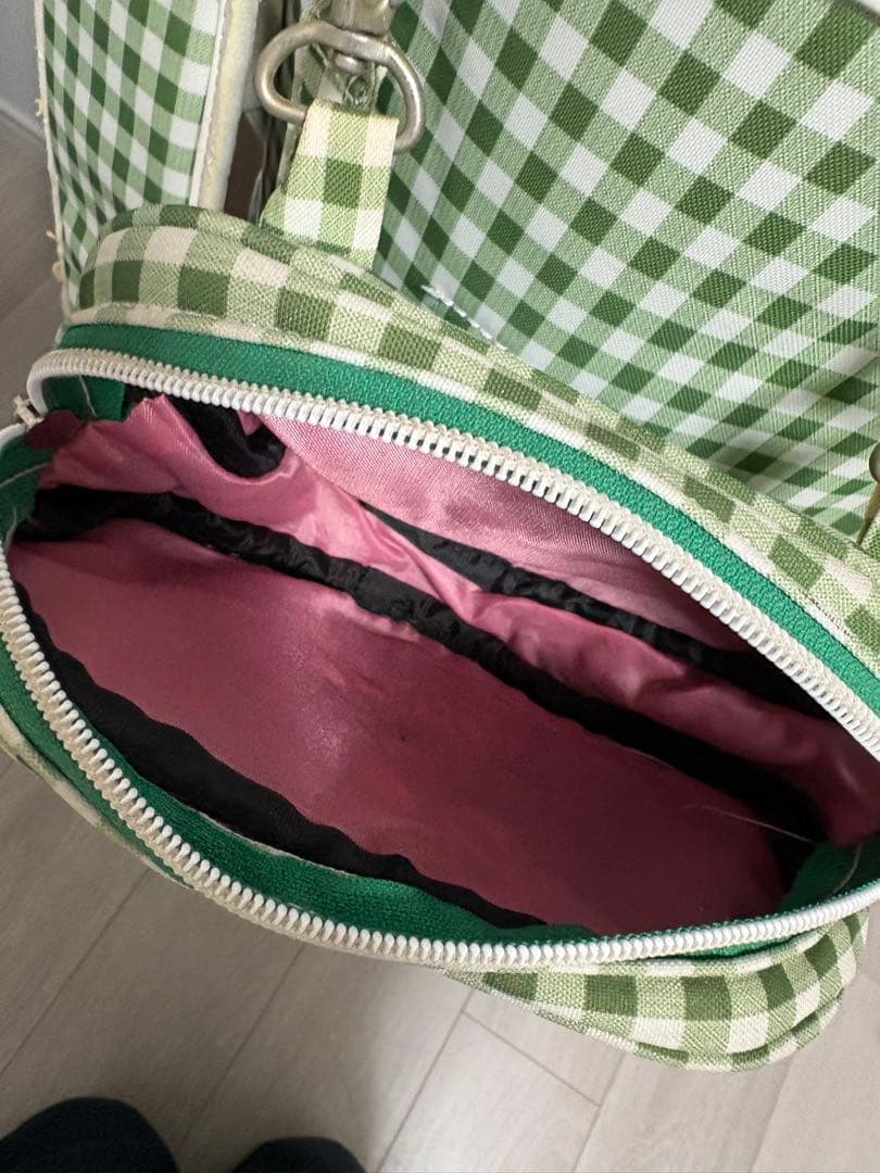 (希少)PEARLY GATESキャディバッグ Barbie カバー付き