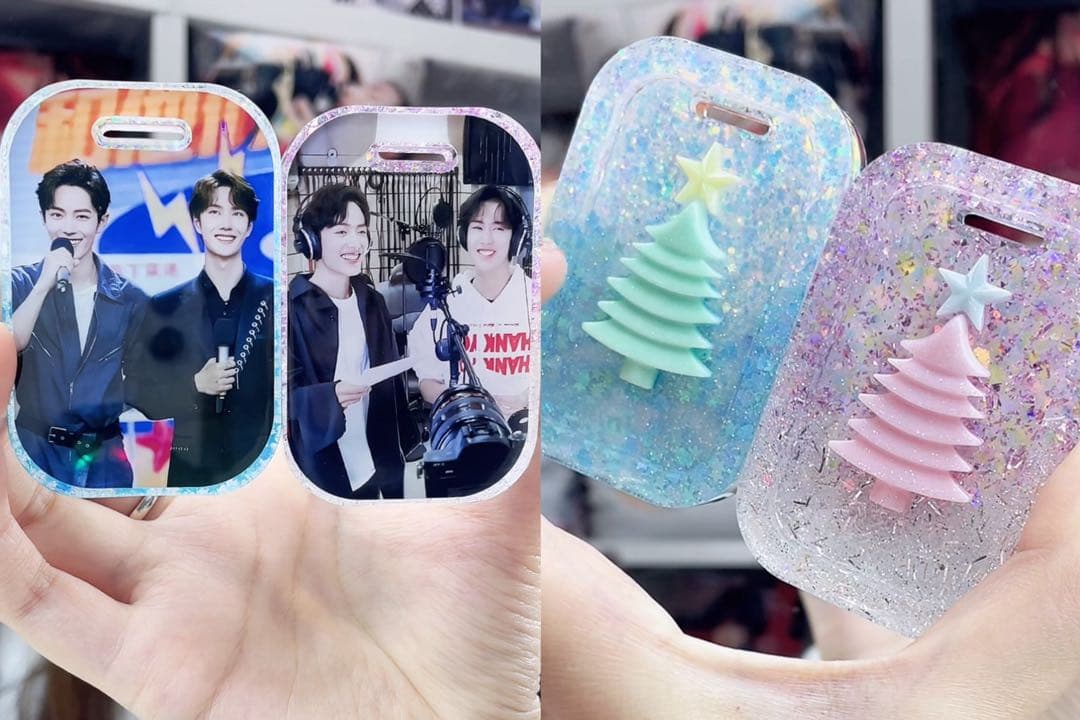 肖戦 bx クリスマス限定シルエット～バッグチャーム❣️ 10点セット❣️確認用❣️