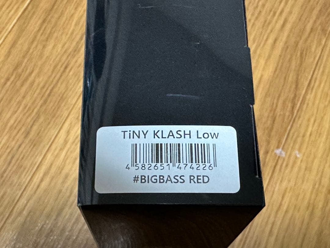 ルアー・フライ TiNY KLASH Low #BIGBASS RED