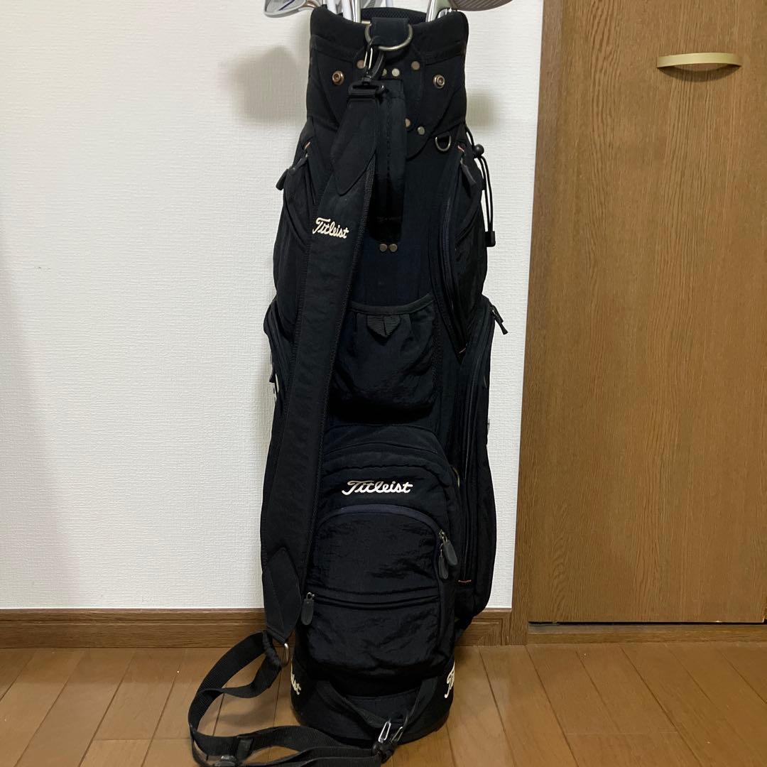 Titleist ブラック キャディバッグ
