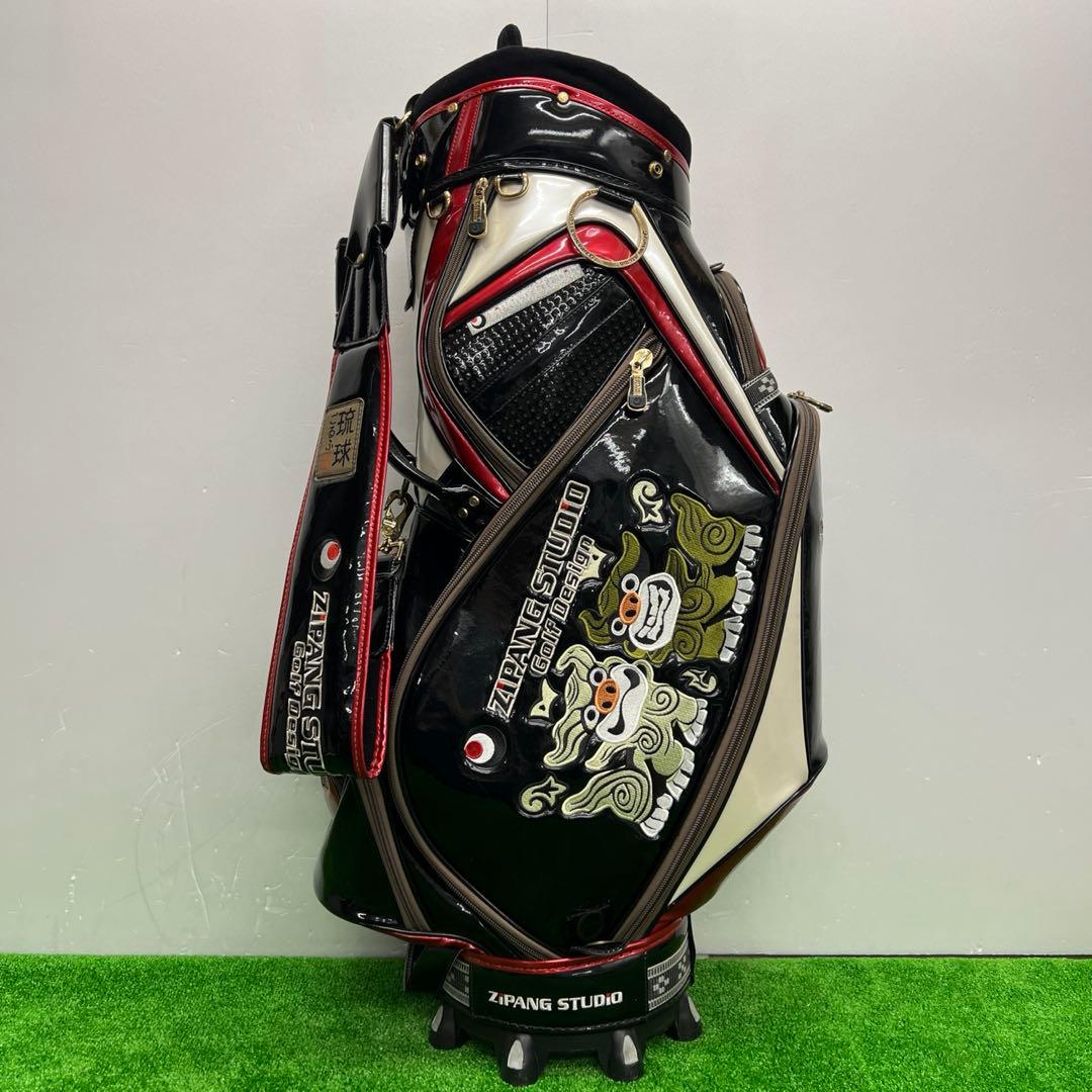 ジパングスタジオ　8インチ　琉球ごるふ　ゴルフバック　メンズ