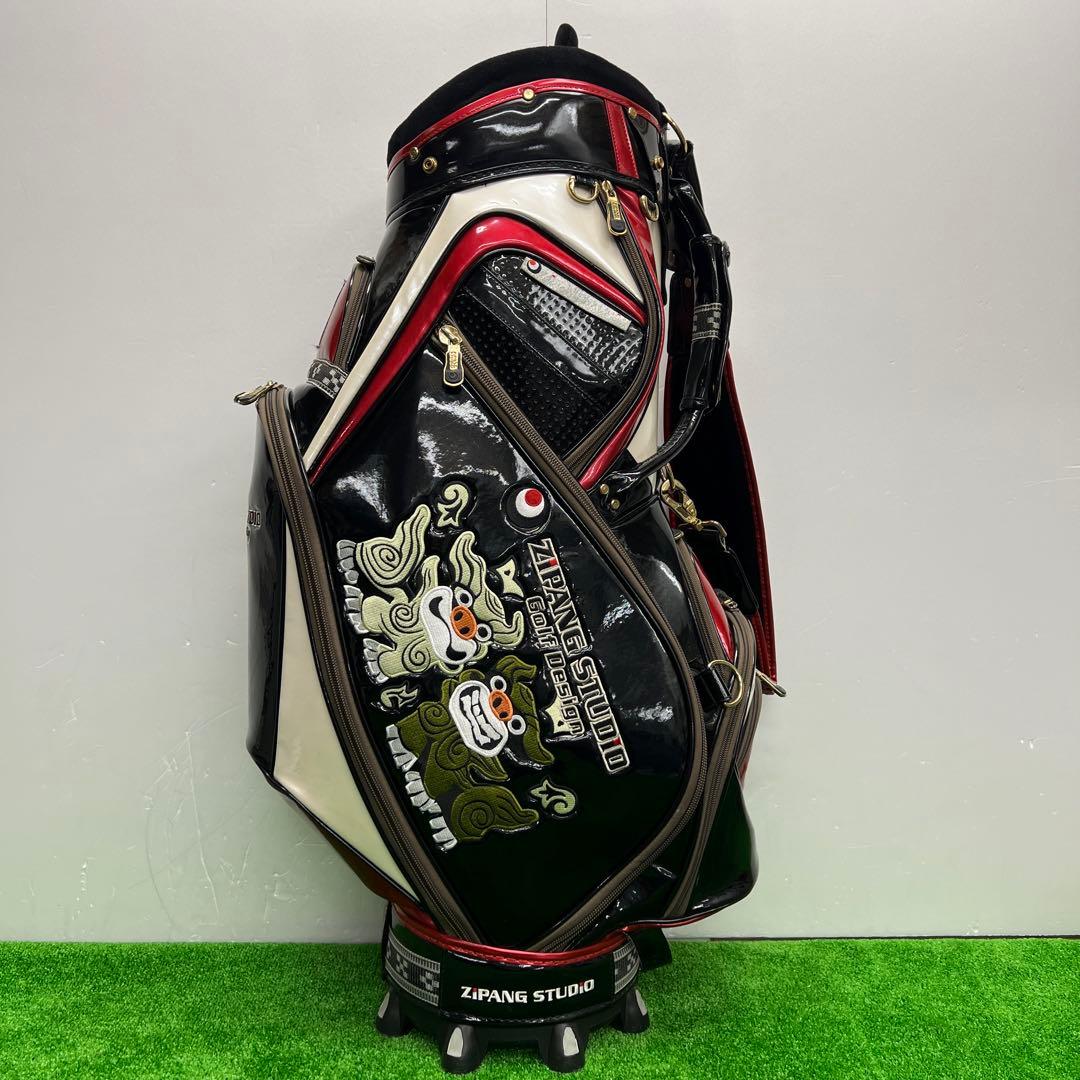 ジパングスタジオ　8インチ　琉球ごるふ　ゴルフバック　メンズ