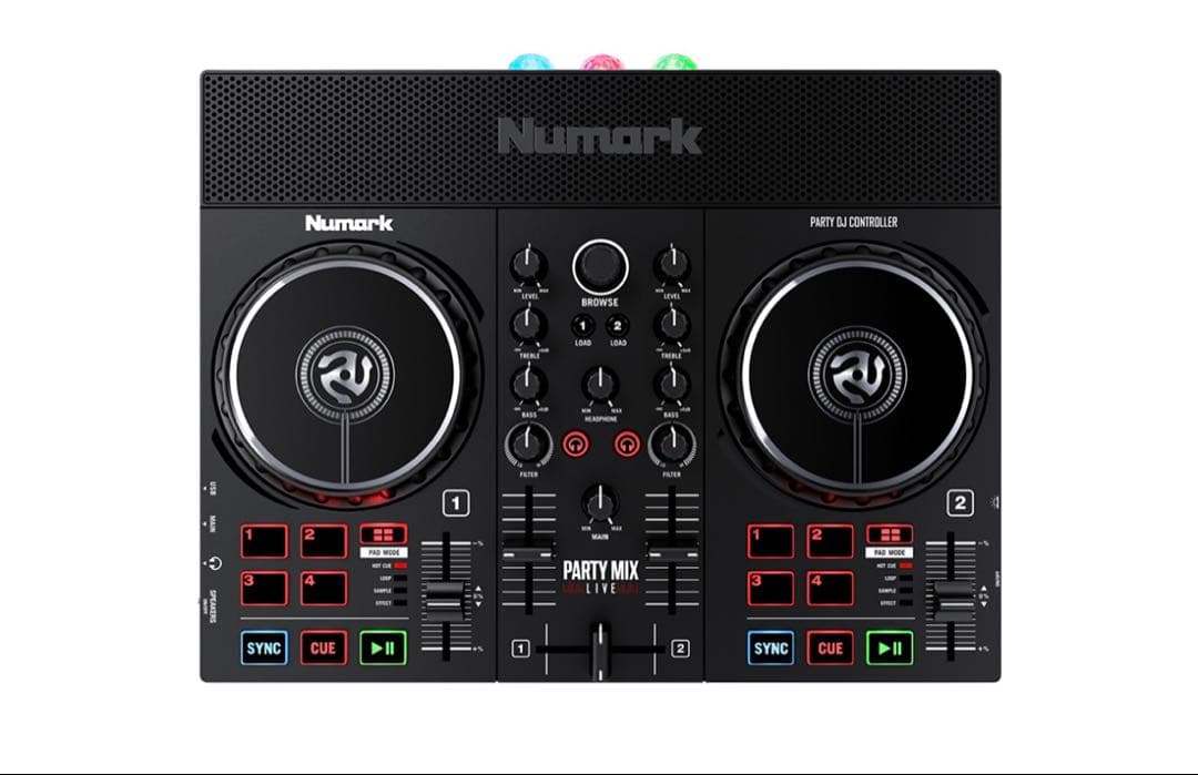 【新品】Numark Party Mix Live スピーカー内蔵