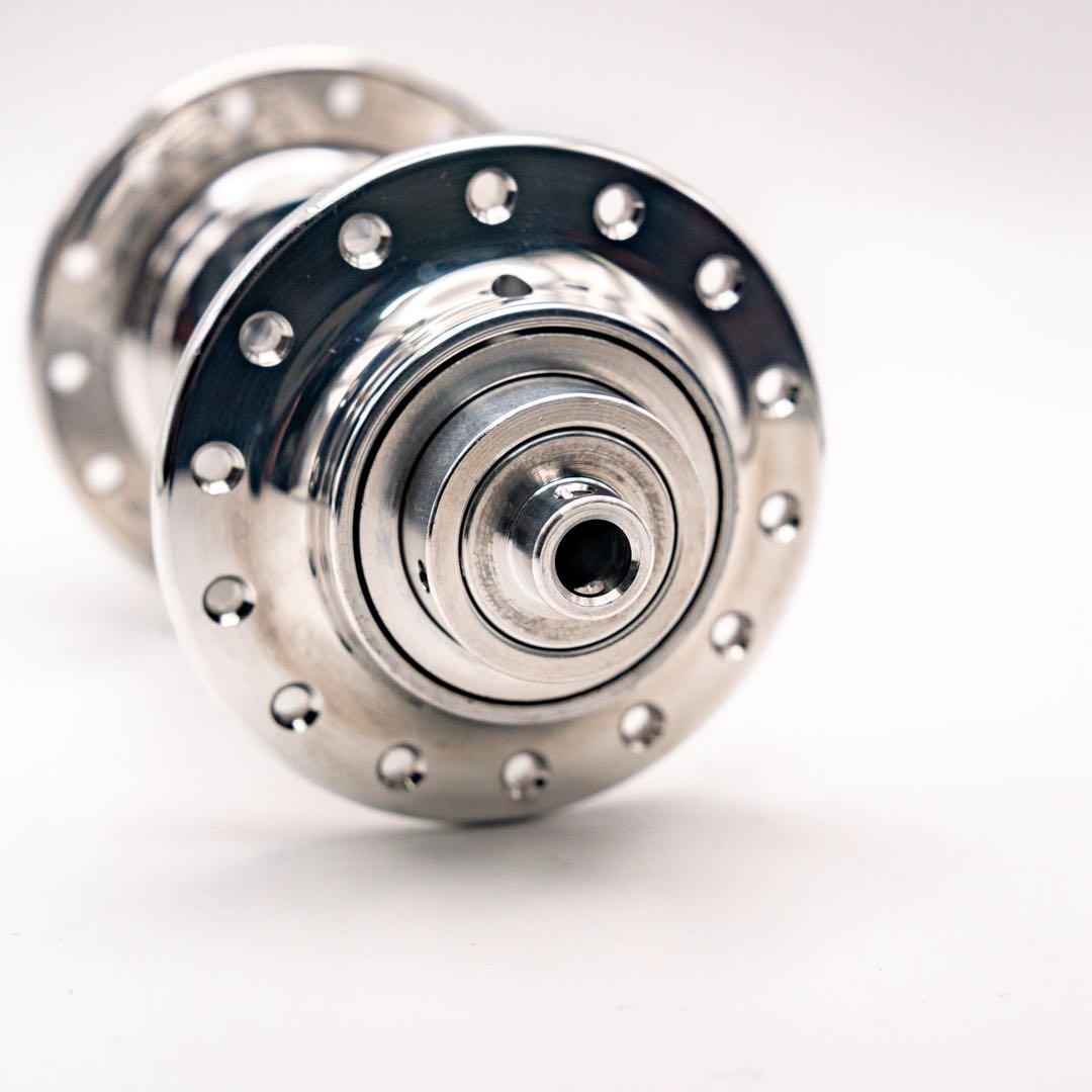 WHITE INDUSTRIES CLD 前後ハブ28H シマノHGポリッシュ