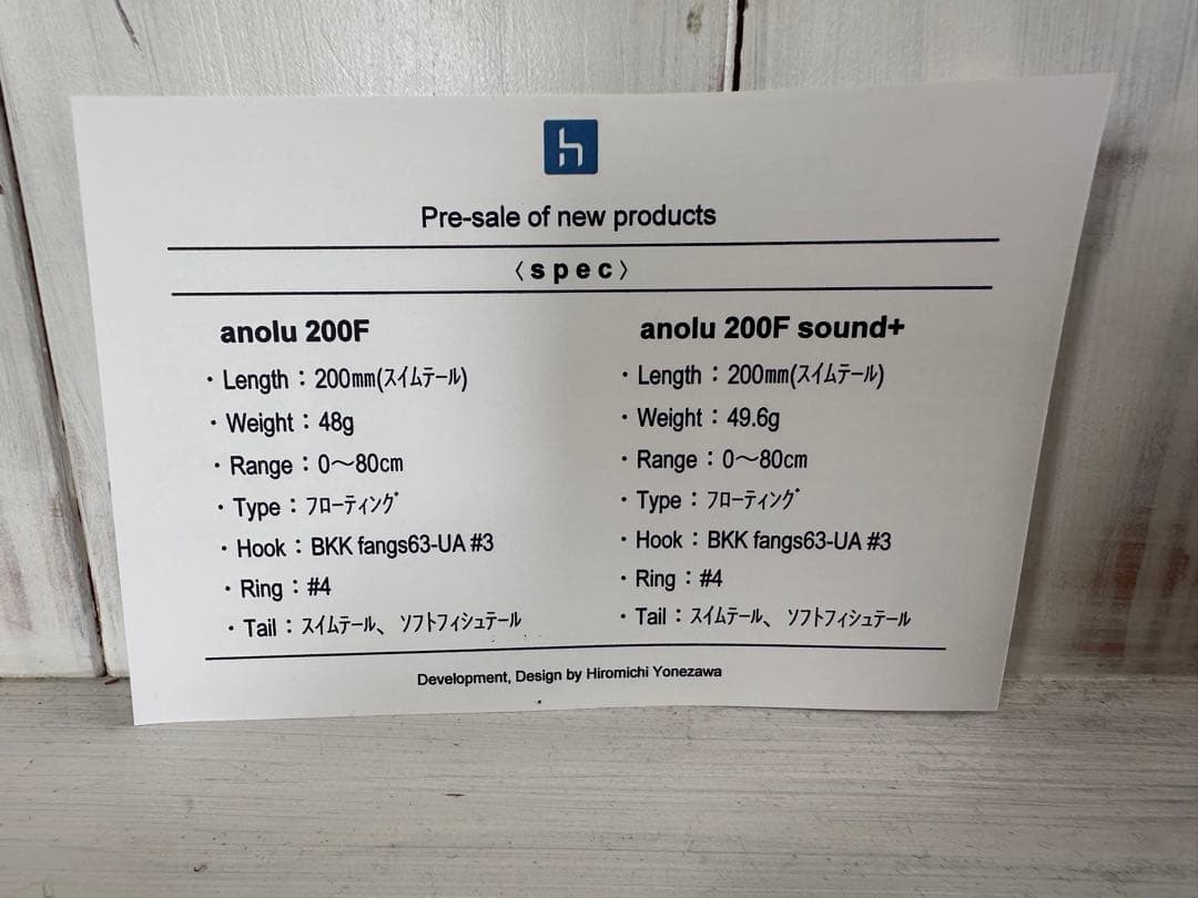 ヒフミクリエイティング　アノール　WEB限定先行　未使用