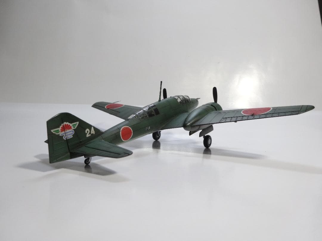 ハセガワ1/72「百式司令部偵察機Ⅲ型改 防空戦闘機」完成品