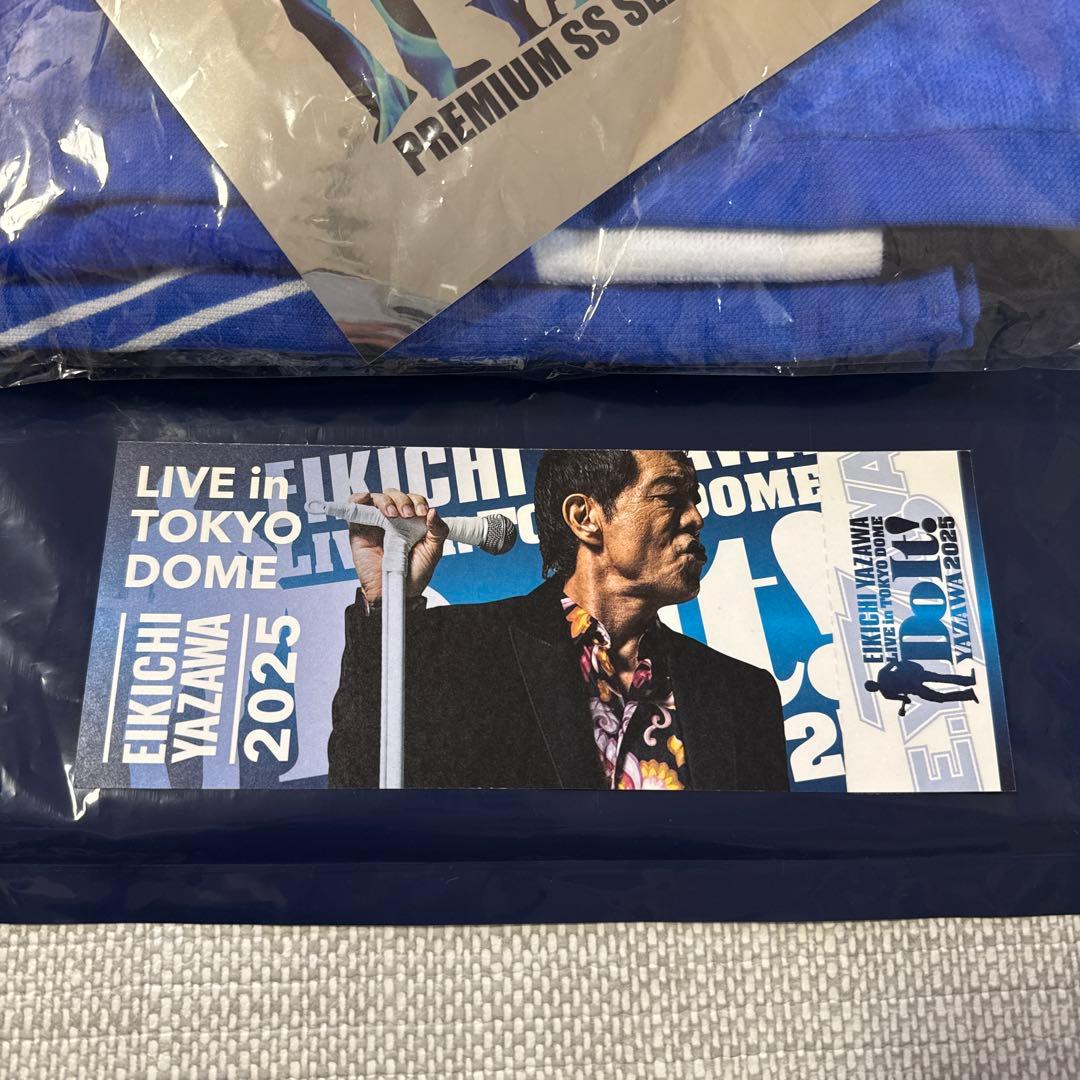 YAZAWA LIVE in TOKYO DOME PSS席　特典グッズ50周年