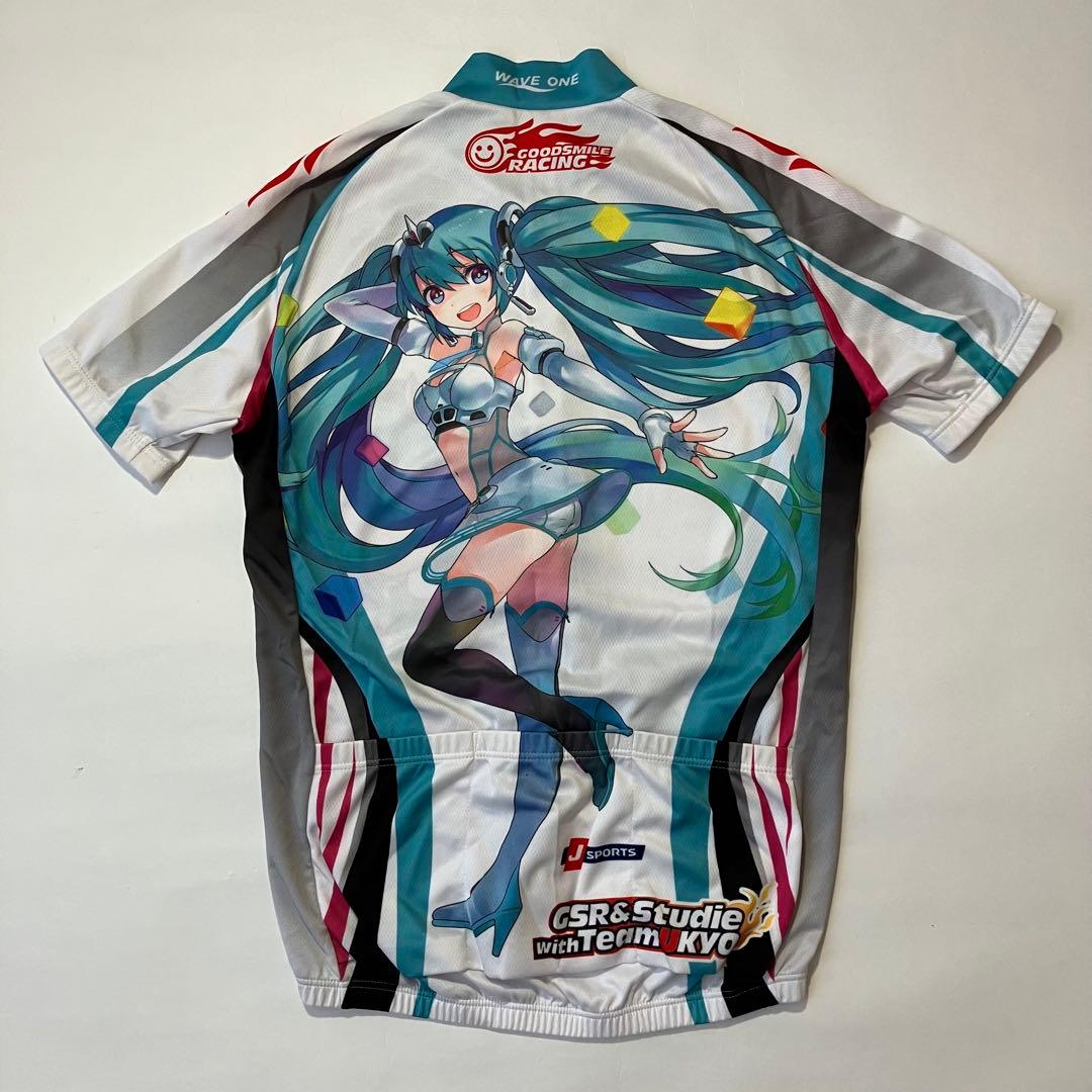 初音ミク レーシングミク サイクルジャージ パンツ 上下セット ウェイブワン