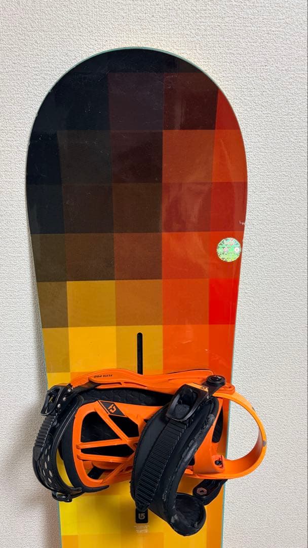 BURTON CUSTOMスノーボード3点セット 154cm＋ブーツ26.5cm