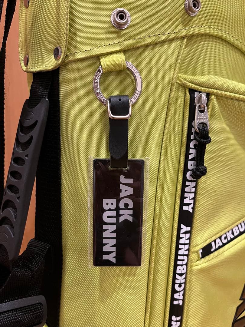 JACK BUNNY キャディバッグ イエロー