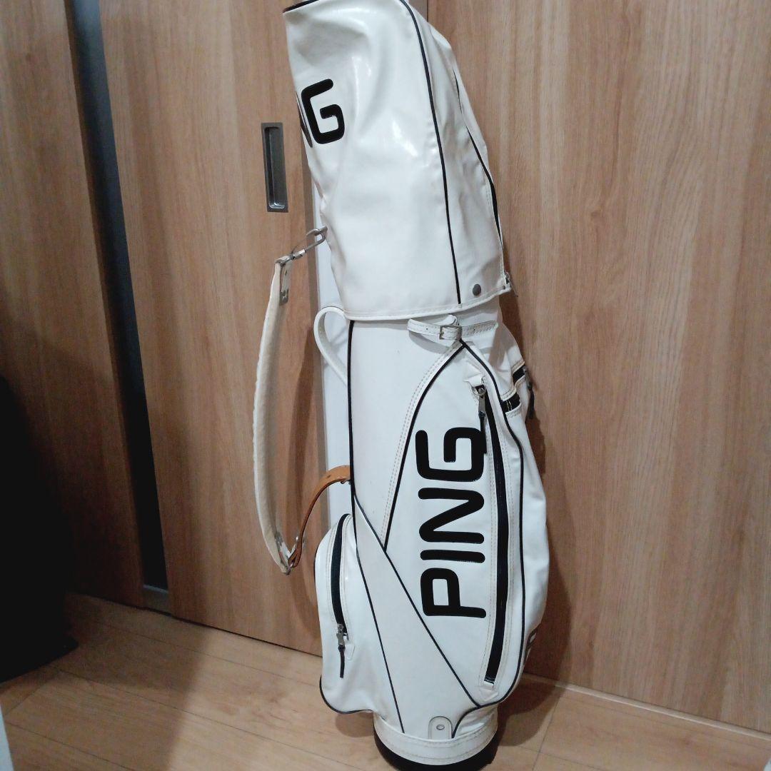 お値下【美品】PINGゴルフバッグキャディーバッグ　ビンテージ　オールド