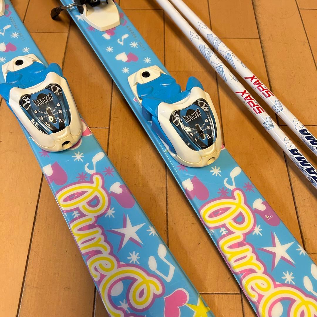 ◇美品◇ PURECONSCIOUS 110cm ブーツ　23cm キッズスキー