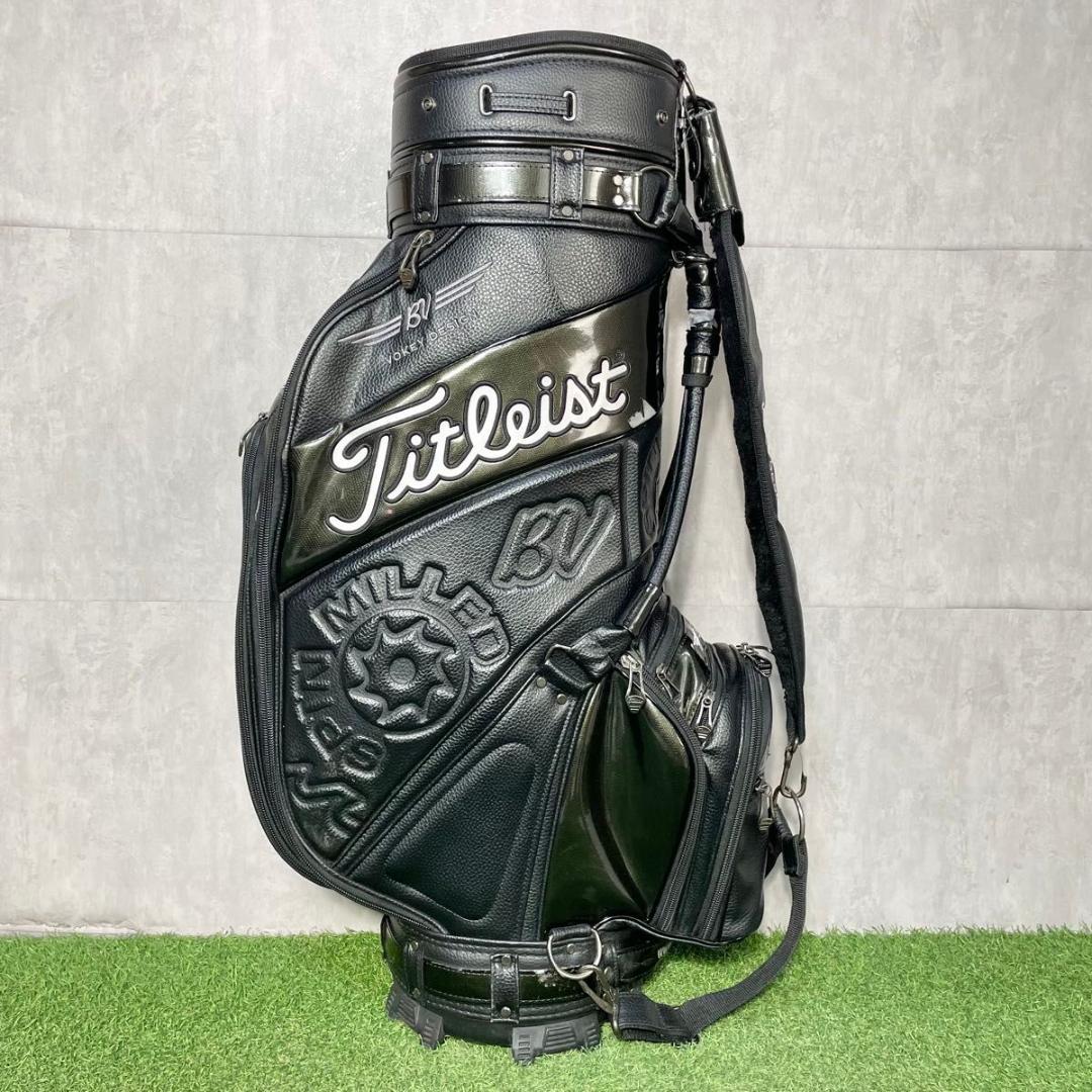 【希少】タイトリスト ヴォーケイデザイン キャディバッグ ゴルフバッグ ブラック