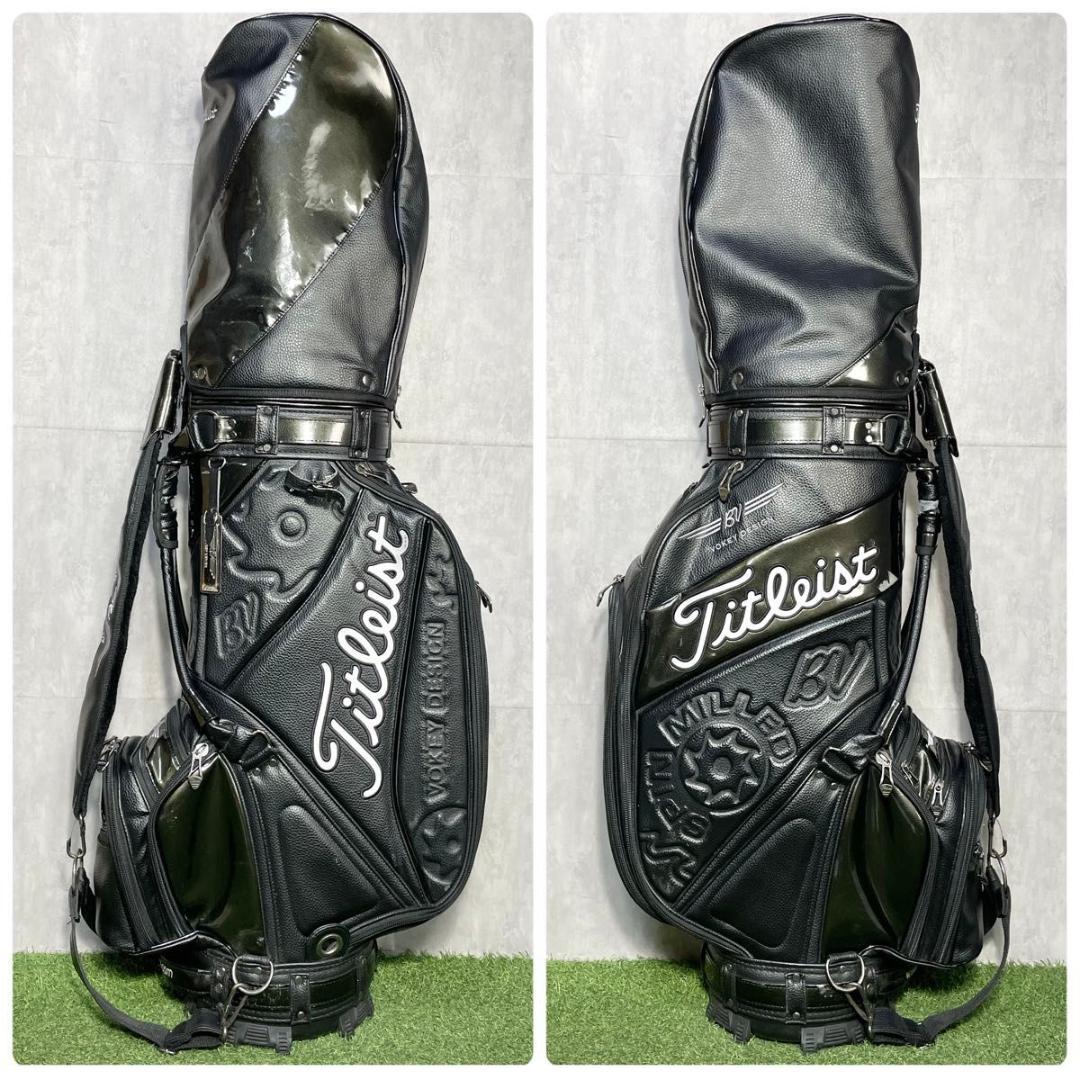 【希少】タイトリスト ヴォーケイデザイン キャディバッグ ゴルフバッグ ブラック