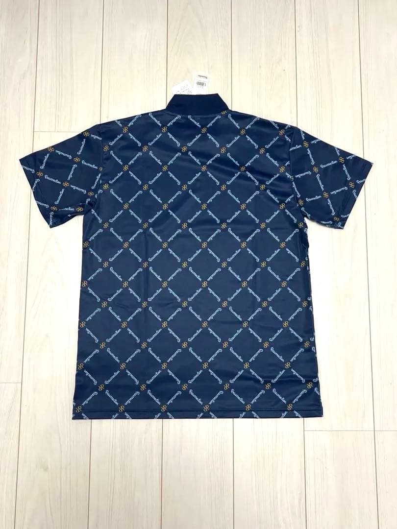 レザレクション　半袖　モックネック　ネイビー　　L 未使用品